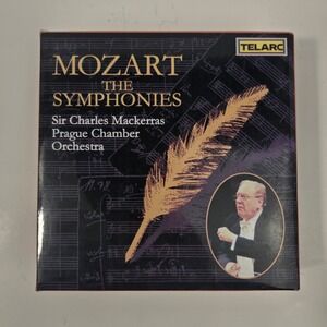 Mozart The Symphonies 10 CD Box Set Mackerras Prague Chamber Telarc